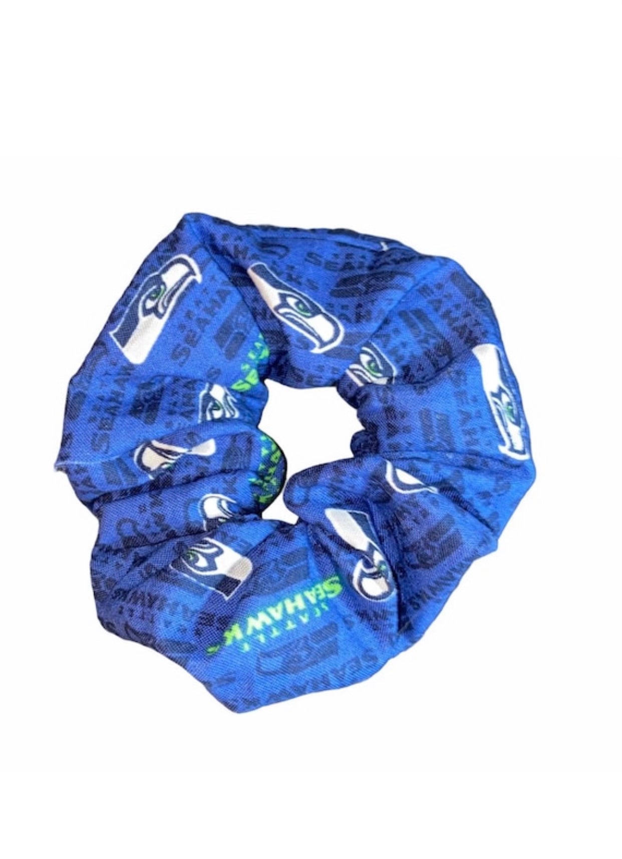 Tied Together Seahawks Forever scrunchie
