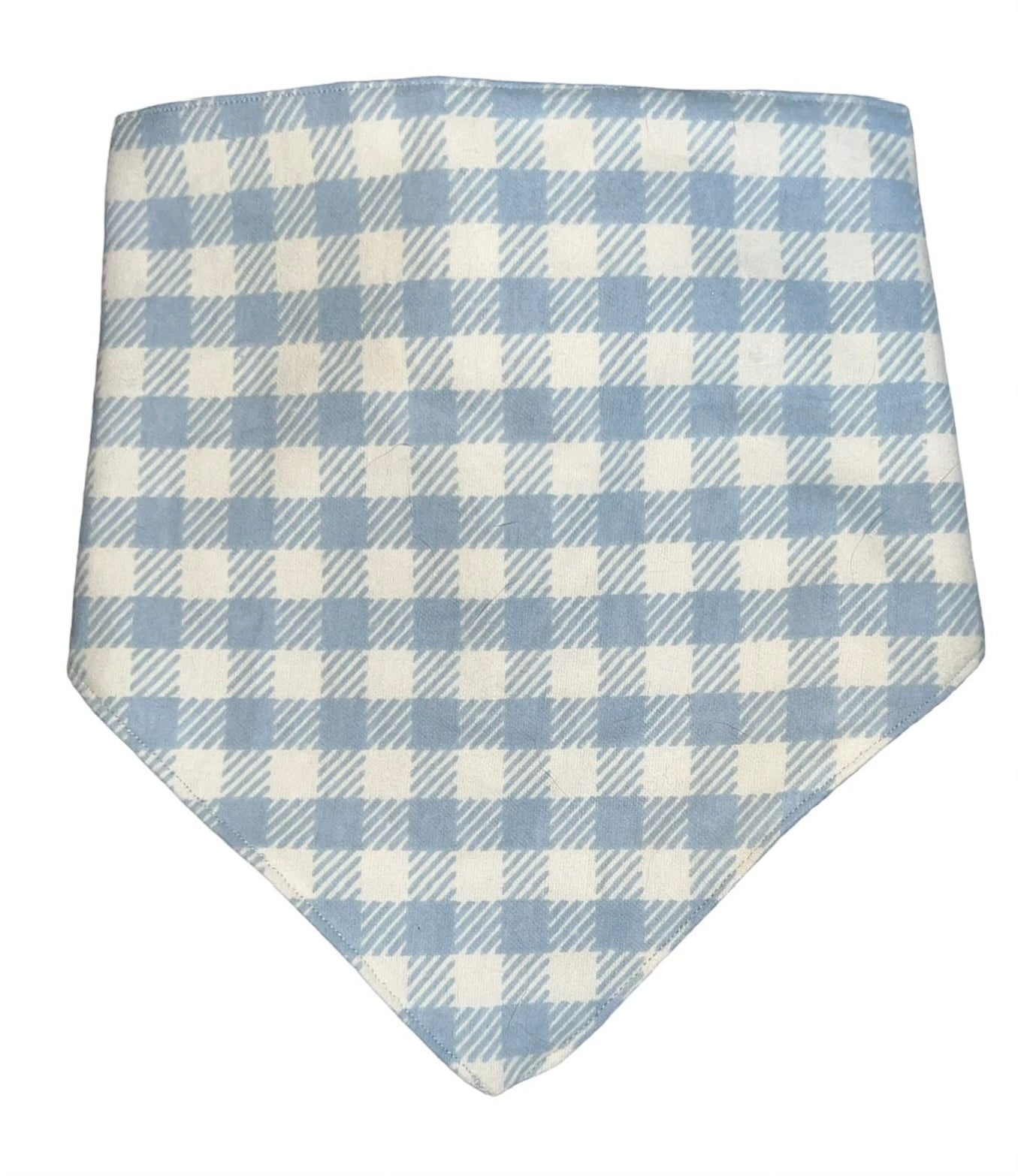 Tied Together Country Blue White Check Bandanchie