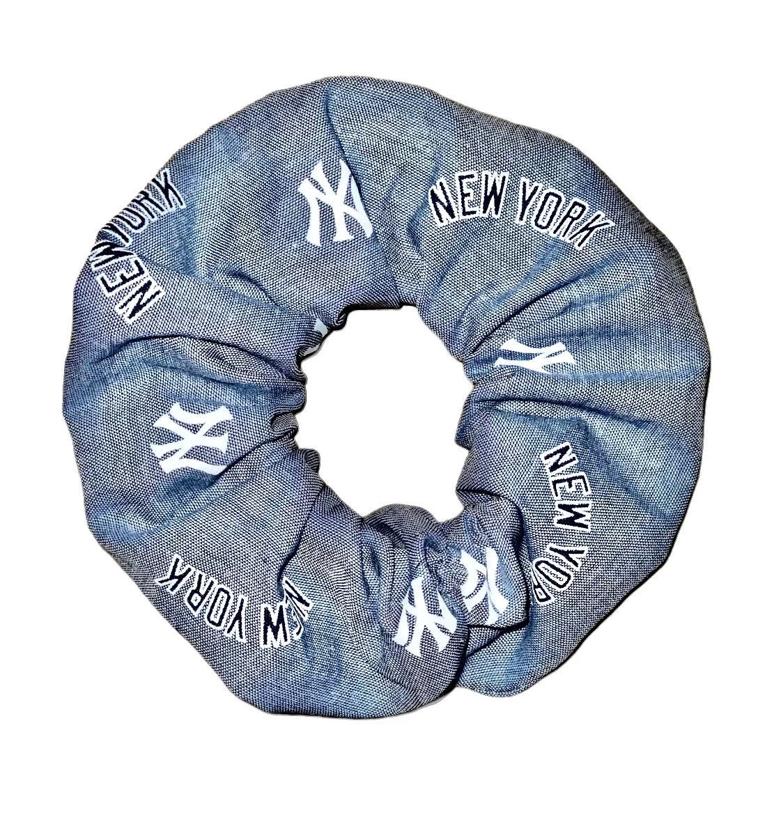 Tied Together New York Yankees scrunchie