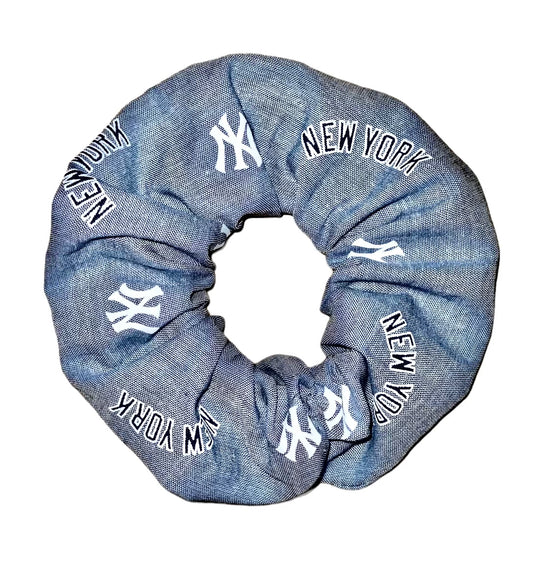 Tied Together New York Yankees scrunchie