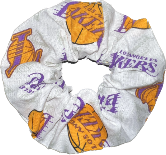 Tied Together Los Angeles Lakers scrunchie