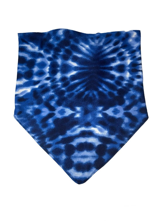 Tied Together Blue Tye Dye Bandanchie