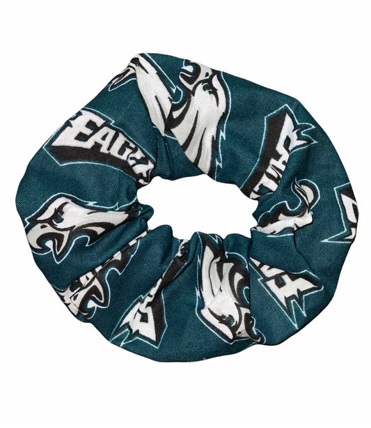 Tied Together Philadelphia Eagles scrunchie