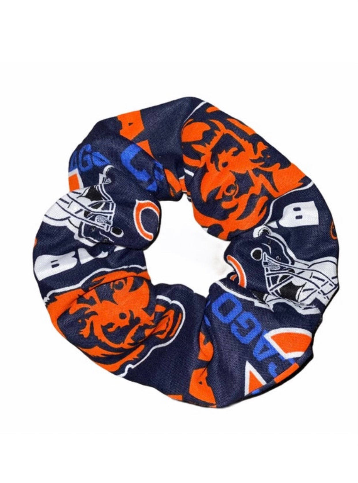 Tied Together Chicago Bears scrunchie