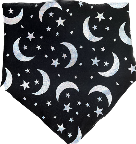 Tied Together Moon and Stars Bandanchie