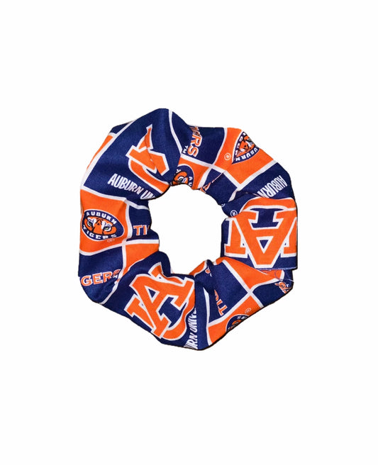 Tied Together Auburn Tigers scrunchie