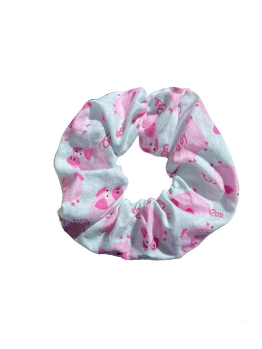 Tied Together Lil’ Piggies scrunchie