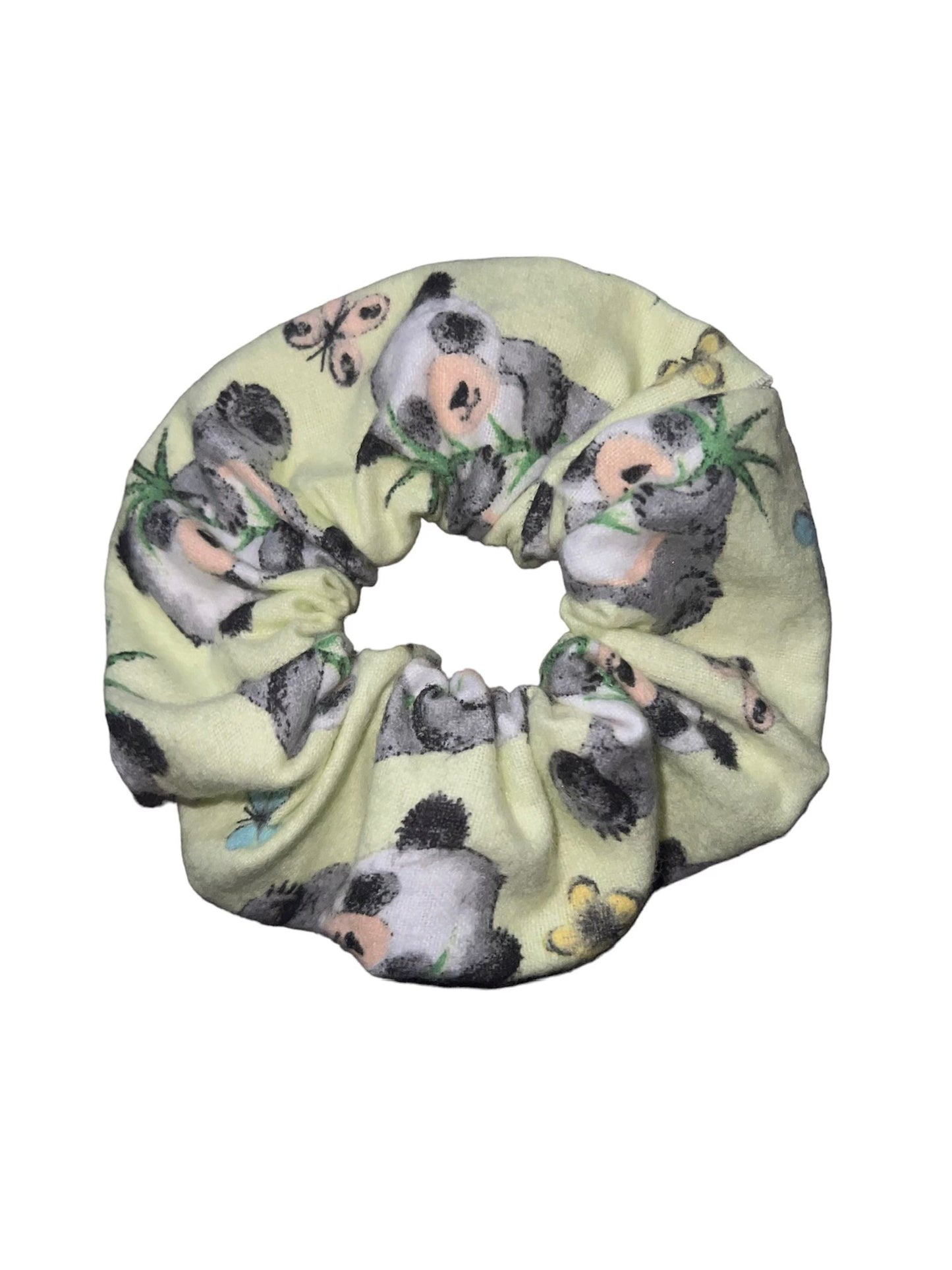 Tied Together Panda scrunchie