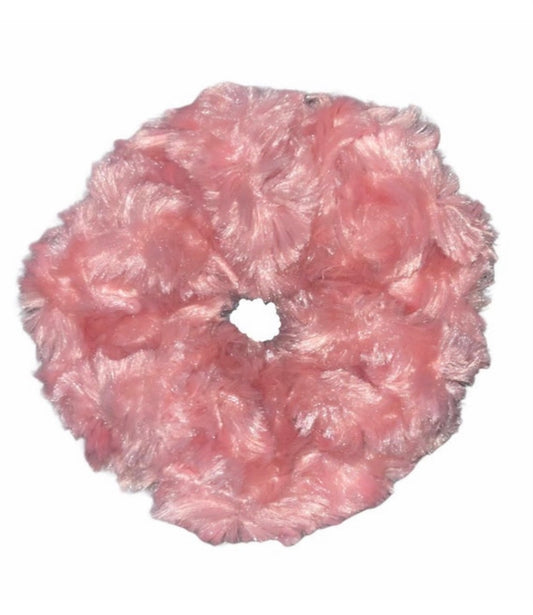 Tied Together Plush Rose scrunchie