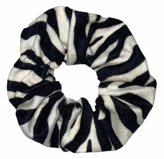 Tied Together Zebra Stripes scrunchie