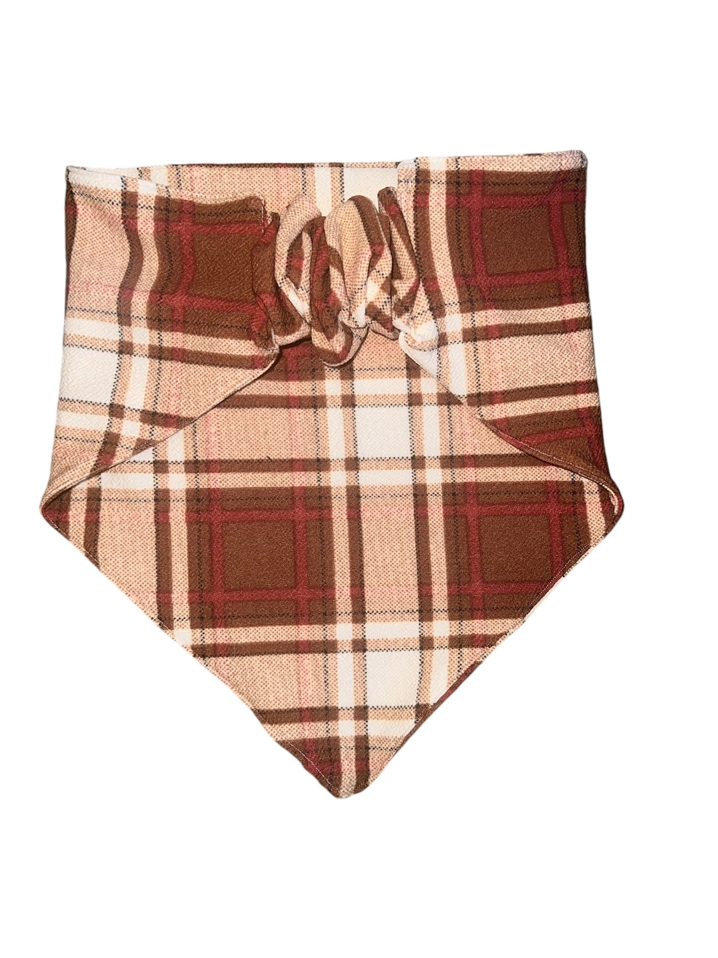 Tied Together Fall Plaid Bandanchie Bandana