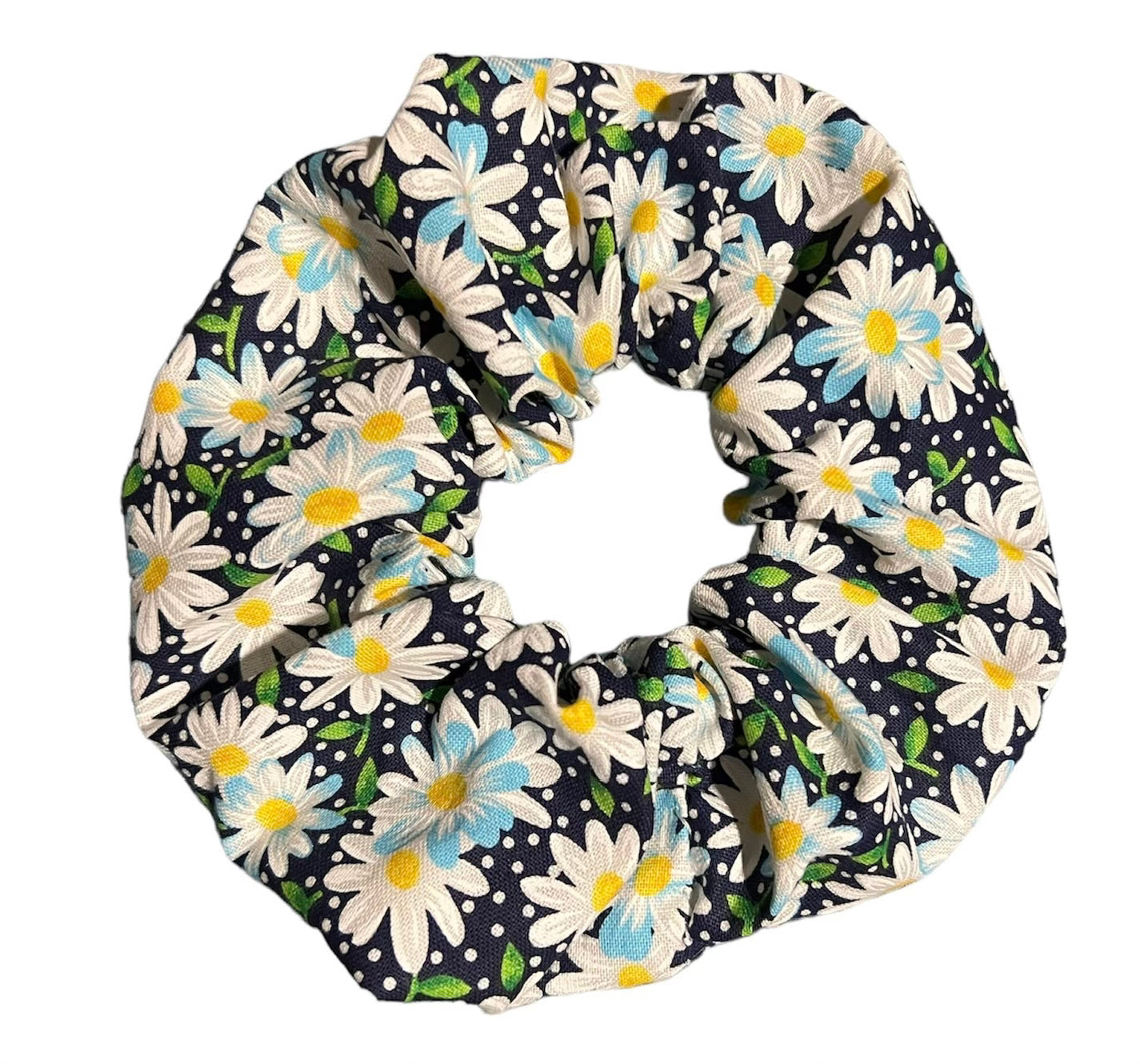 Tied Together Daisies scrunchie