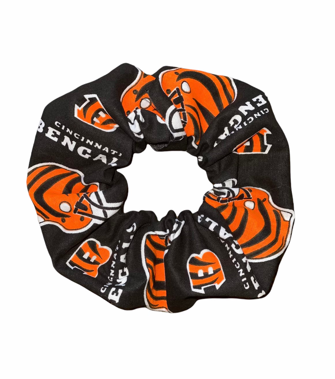 Tied Together Cincinnati Bengals scrunchie