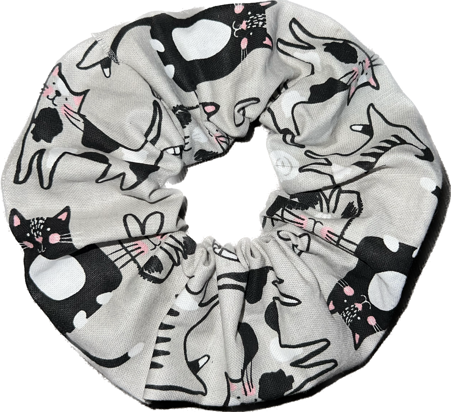 Tied Together Cat Noir scrunchie