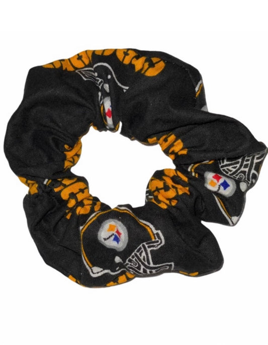 Tied Together Pittsburgh Steelers scrunchie