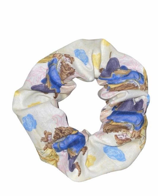 Tied Together Beauty and the Beast scrunchie
