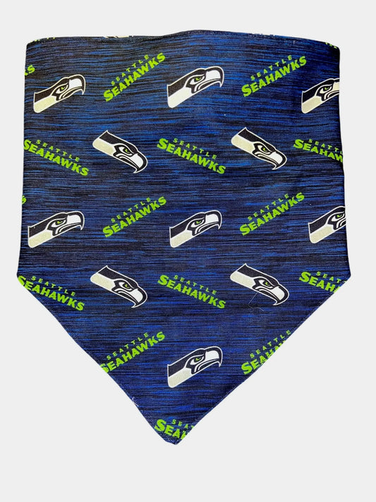 Tied Together Seahawks logo and name Bandanchie